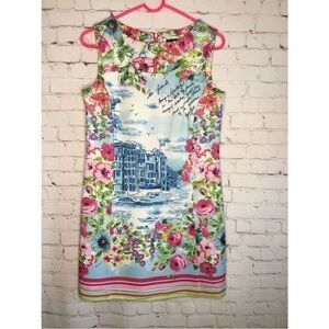 Gabby Skye Women's Shift Dress Floral Venice